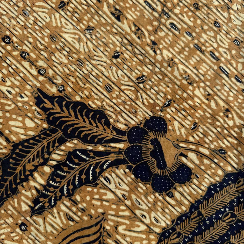 Cotone Tulis indonesiano vintage in Kain Batik, Solo (Surakarta), Giava, 1960. in vendita