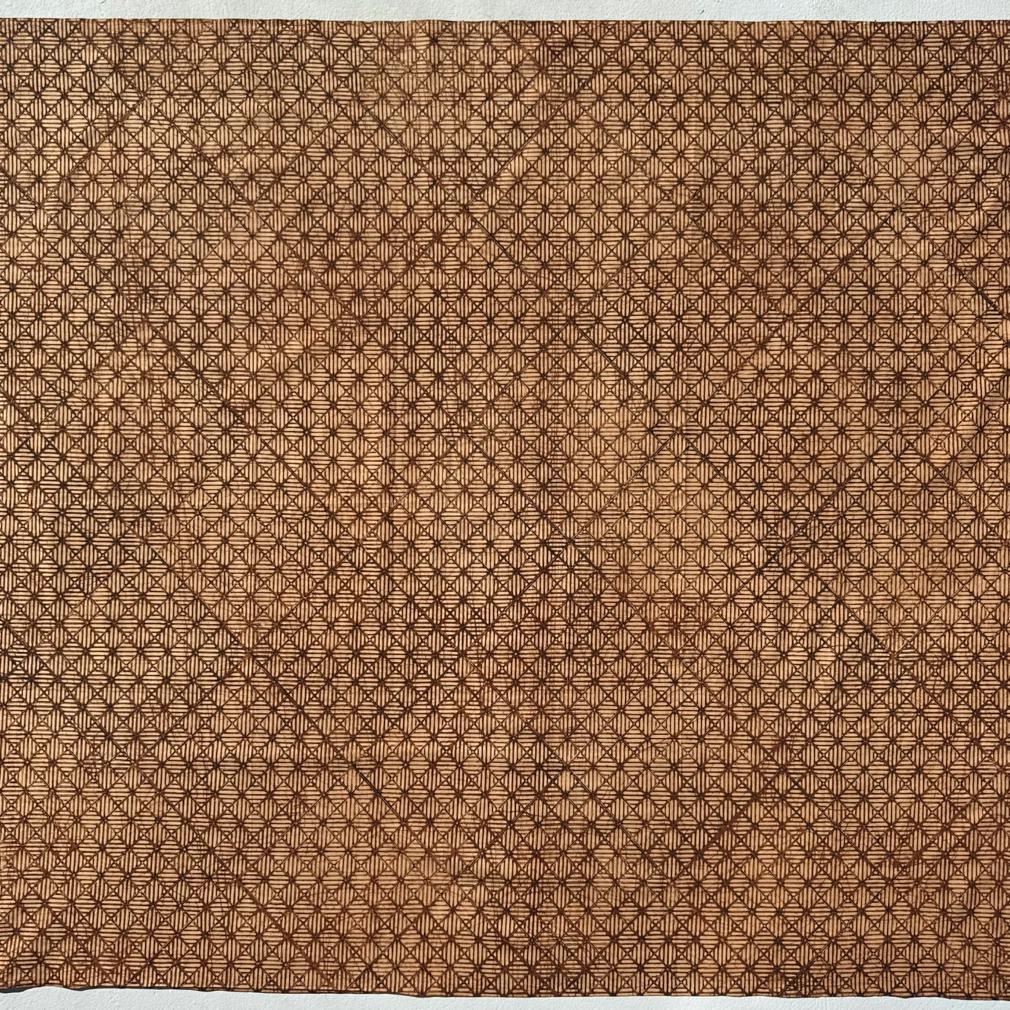 Tulis indonesiano d'epoca in Kain Batik, Solo (Surakarta), Giava, 1960 in vendita 1