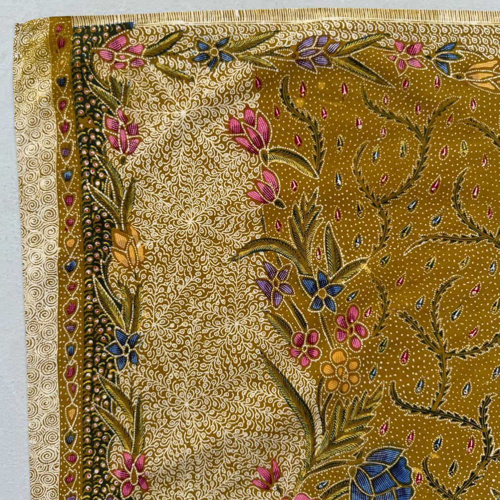Javanais Broche vintage indonésienne Kain Panjang Batik Tulis Pagi-sore, Demak, Java 1950 en vente