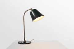 Vintage industral metal desk lamp, France ca. 1920