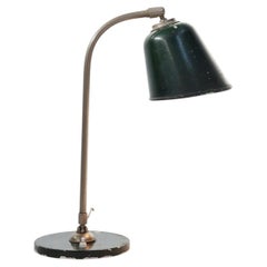 Vintage industral metal desk lamp, France ca. 1920