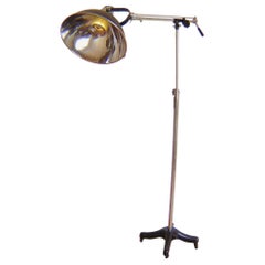 Vintage Industrial Adjustable Floor Lamp, 1950s