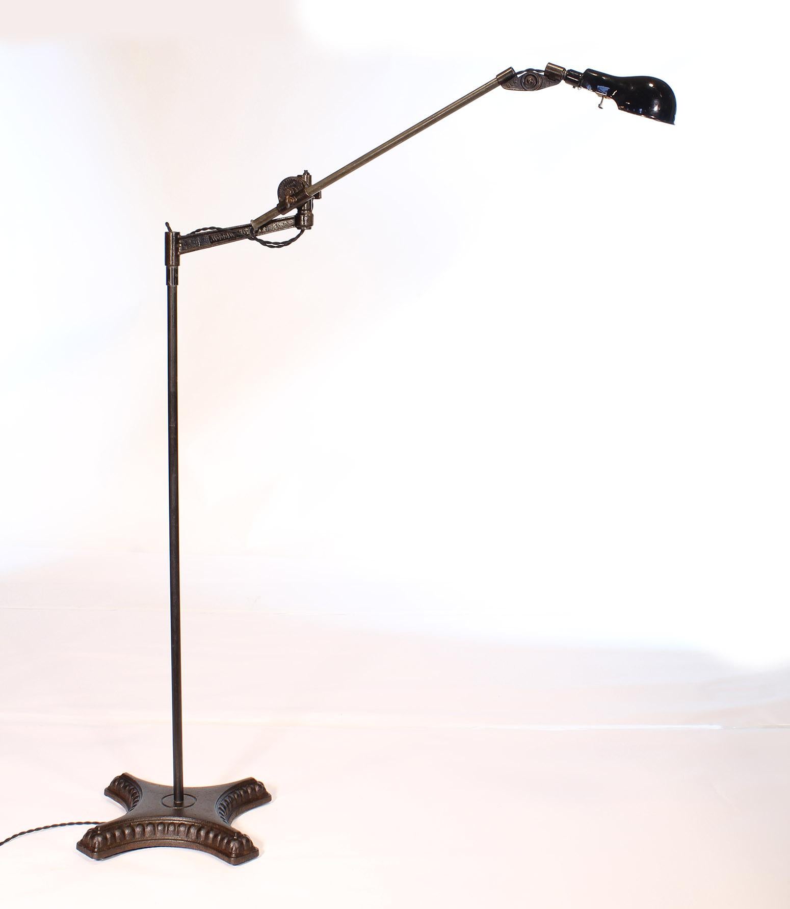Vintage Industrial Adjustable Floor Lamp 