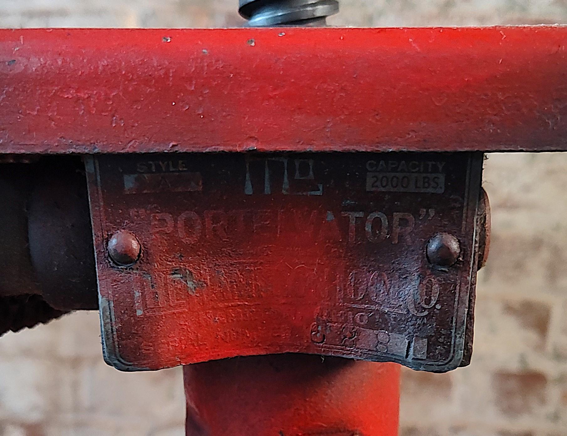 Vintage Industrial Adjustable Steel Rolling Bar Cart 8