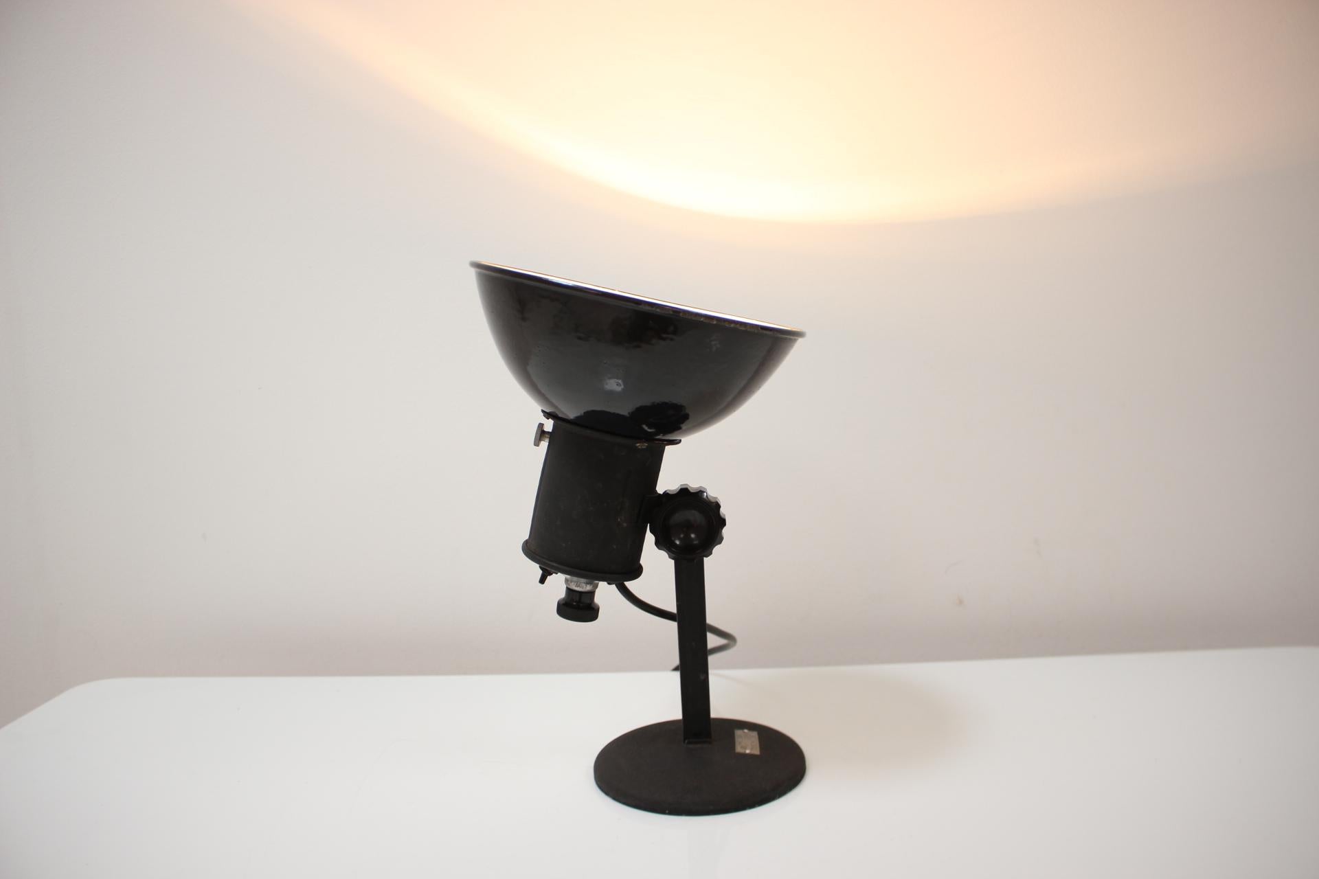 Vintage Industrial Adjustable Table Lamp, 1950's For Sale 7