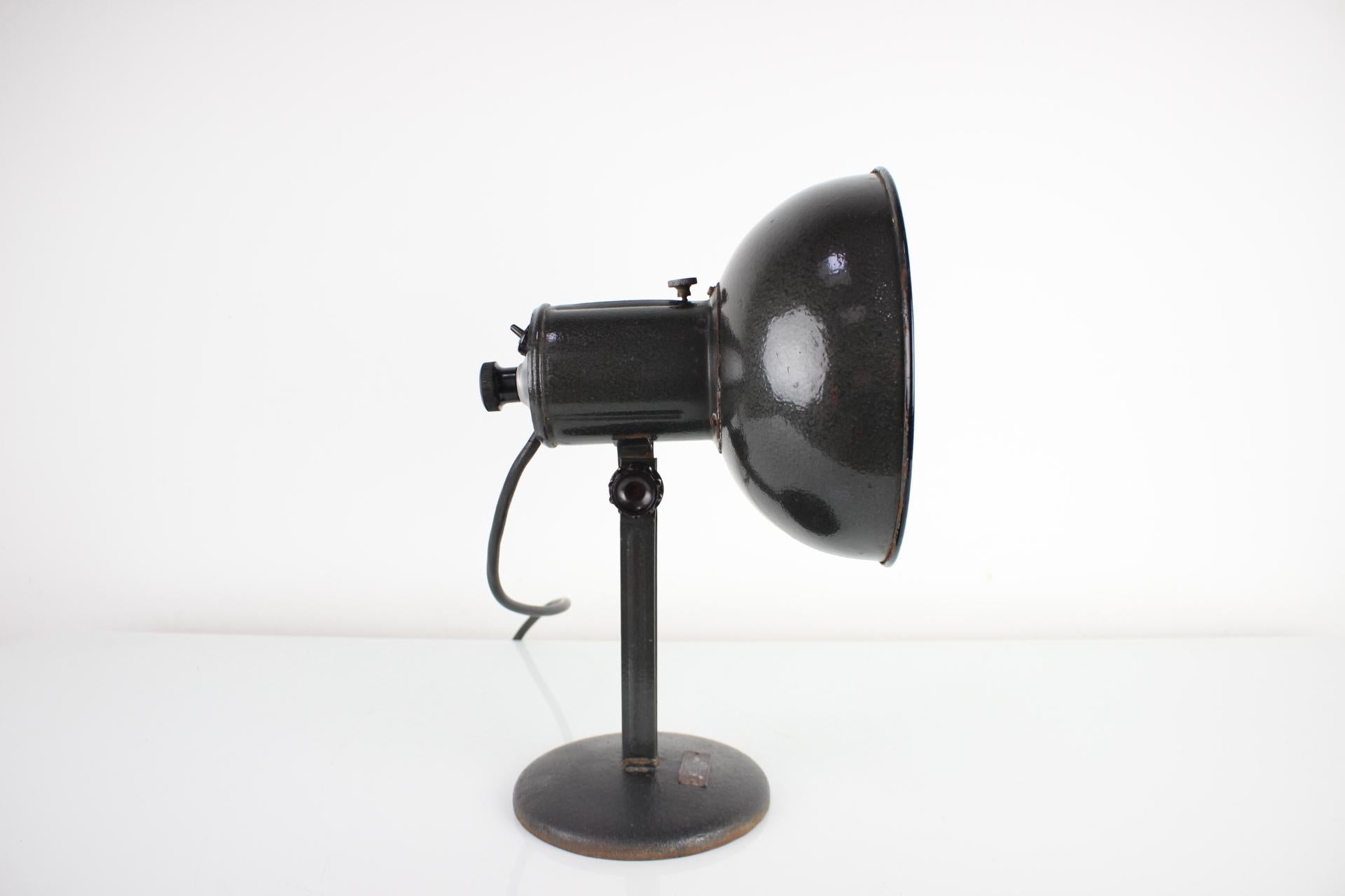 Vintage Industrial Adjustable Table Lamp, 1950's For Sale 2