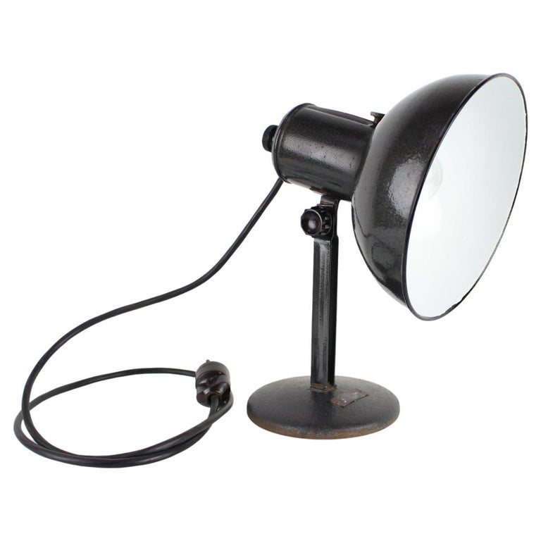 Vintage Industrial Adjustable Table Lamp, 1950's For Sale at 1stDibs