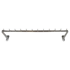 Used Industrial Aluminium Butcher's Meat Rack, 1960s. Industrial coat rack