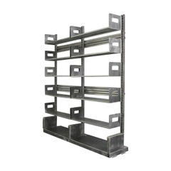 Used Industrial Archive Shelving, circa 1950s