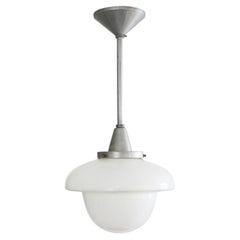 Vintage Industrial Art Deco Bauhaus Pendant Lamp from Asea Sweden 1920