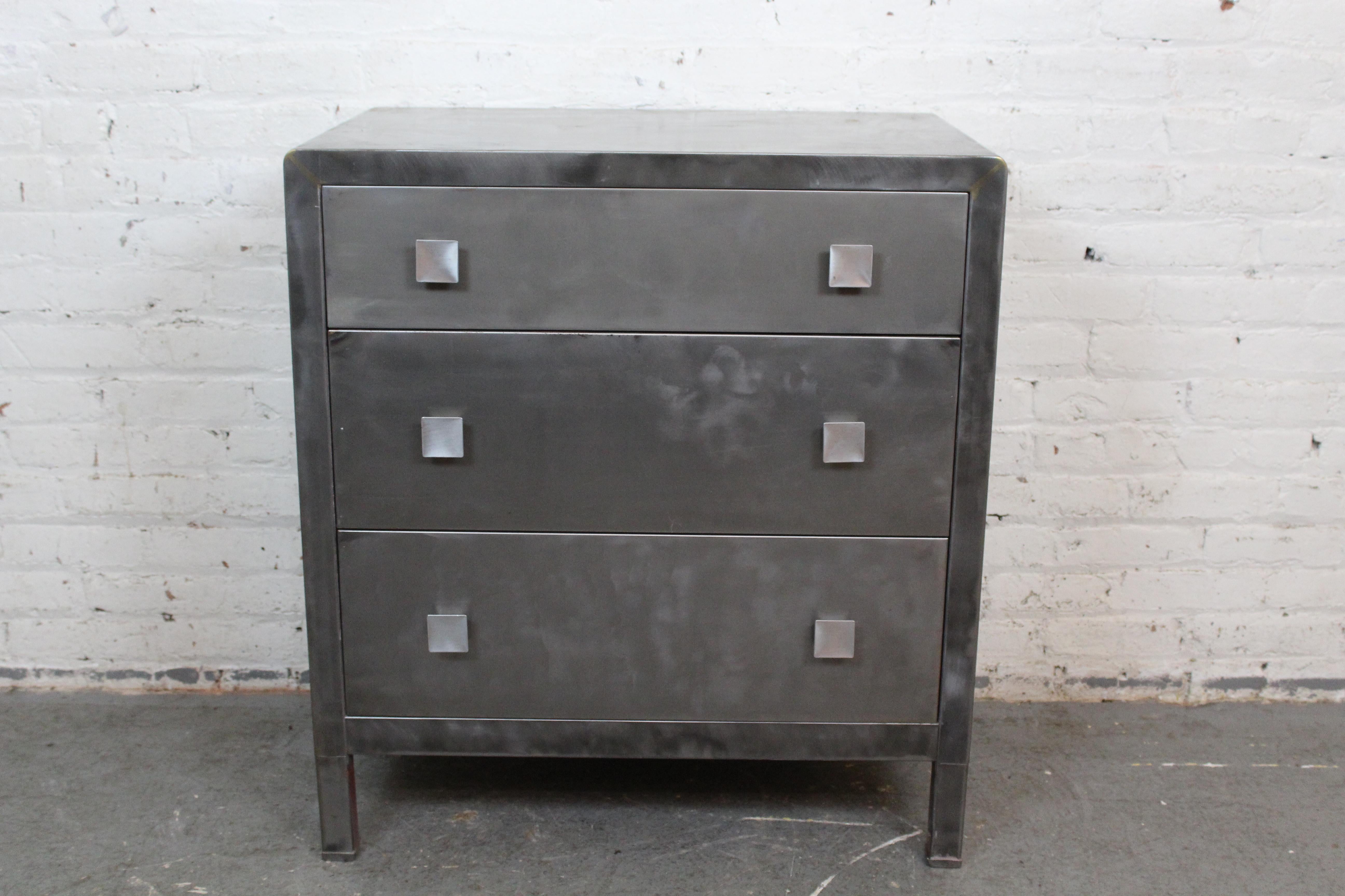 Studies show that 1/3rd of your life is spent in bed, so why not buy bedroom furniture that was built to stand the tests of time? Embrace the durability and splendor of America's machine age with this iconic Art Deco dresser designed by 