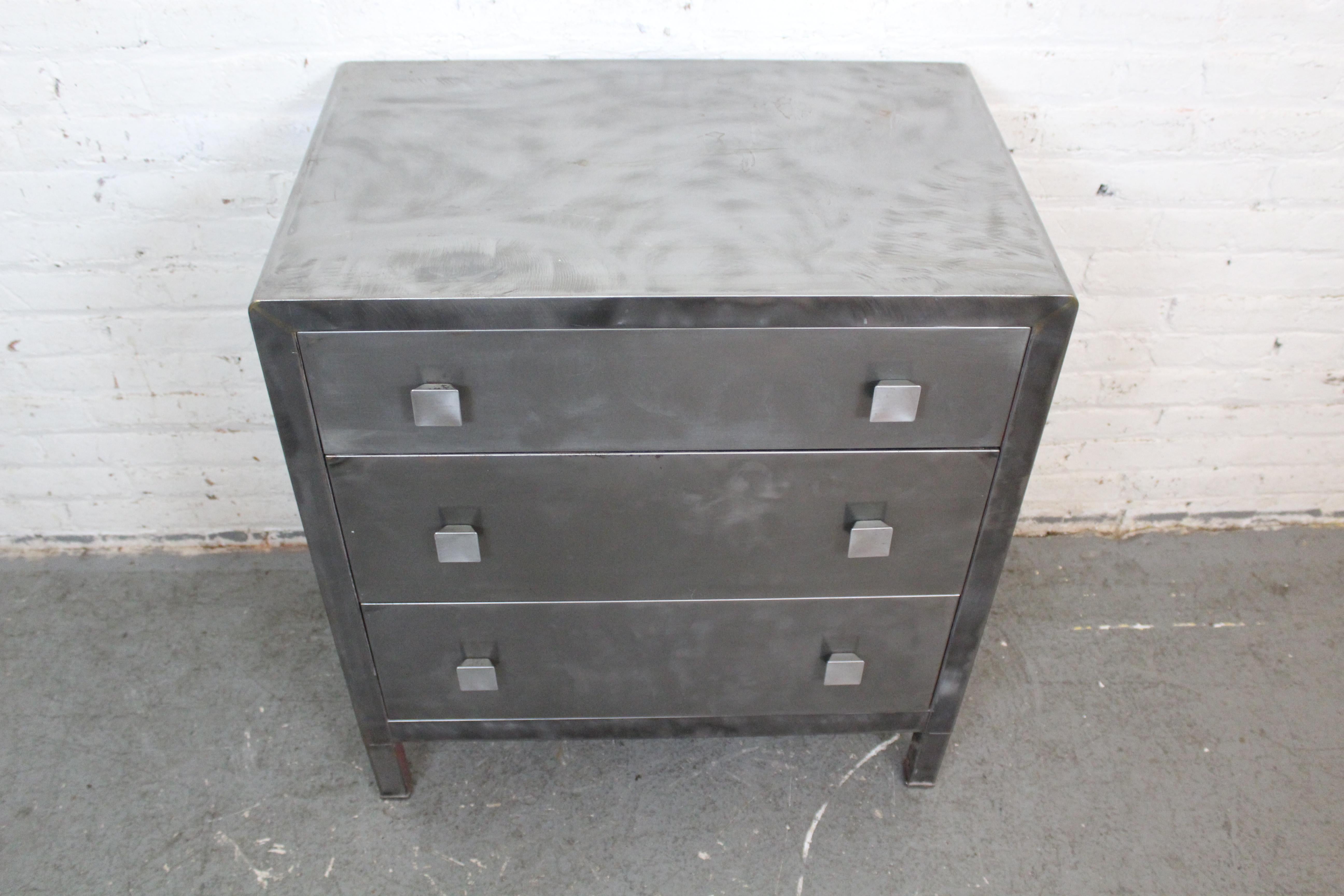 simmons metal dresser