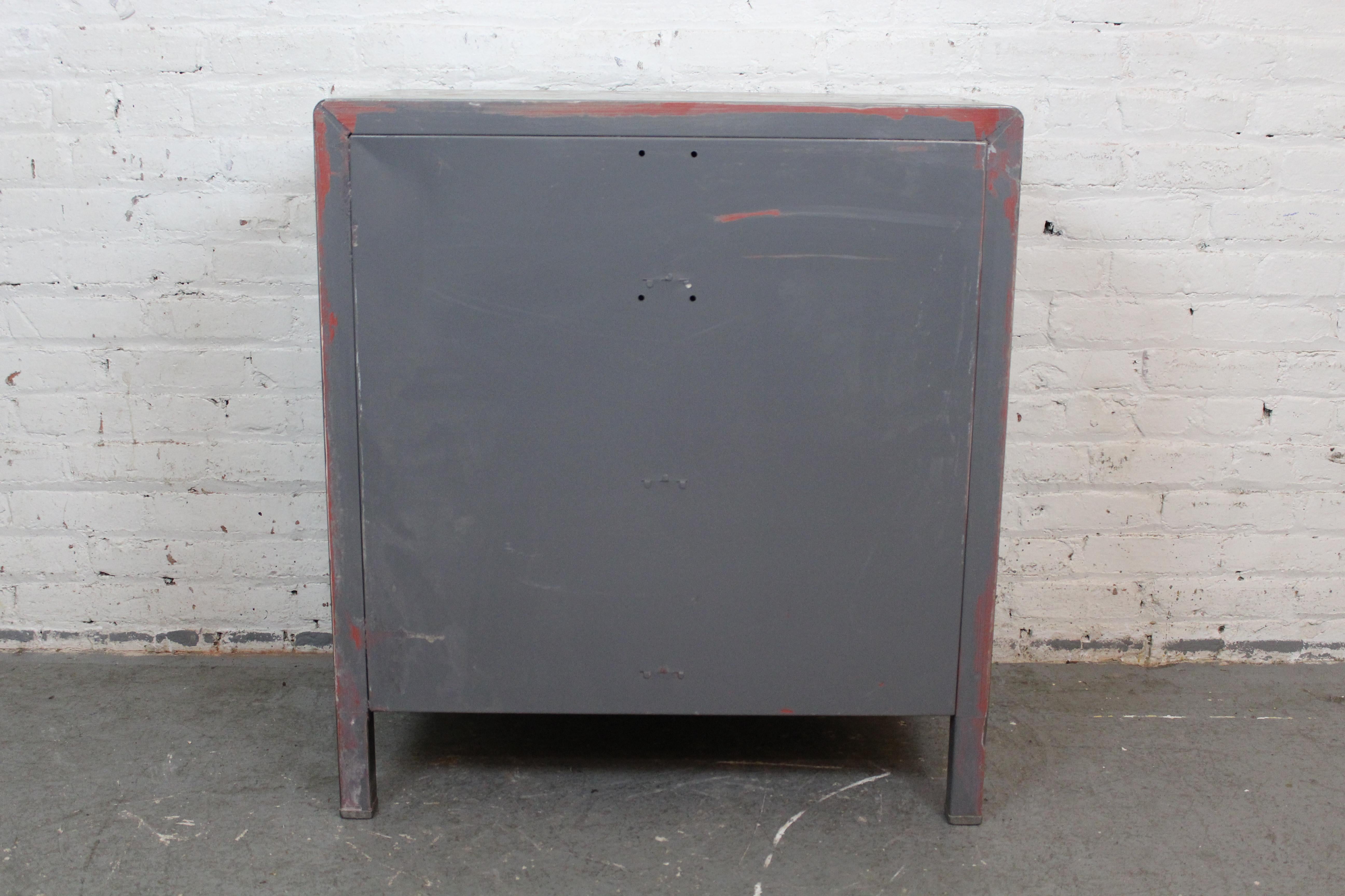 20th Century Vintage Industrial Art Deco Dresser by Norman Bel Geddes for Simmons Furniture