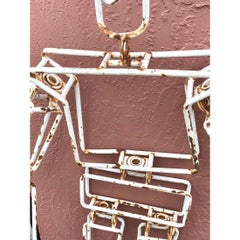 Vintage Industrial Articulated Man Statue
