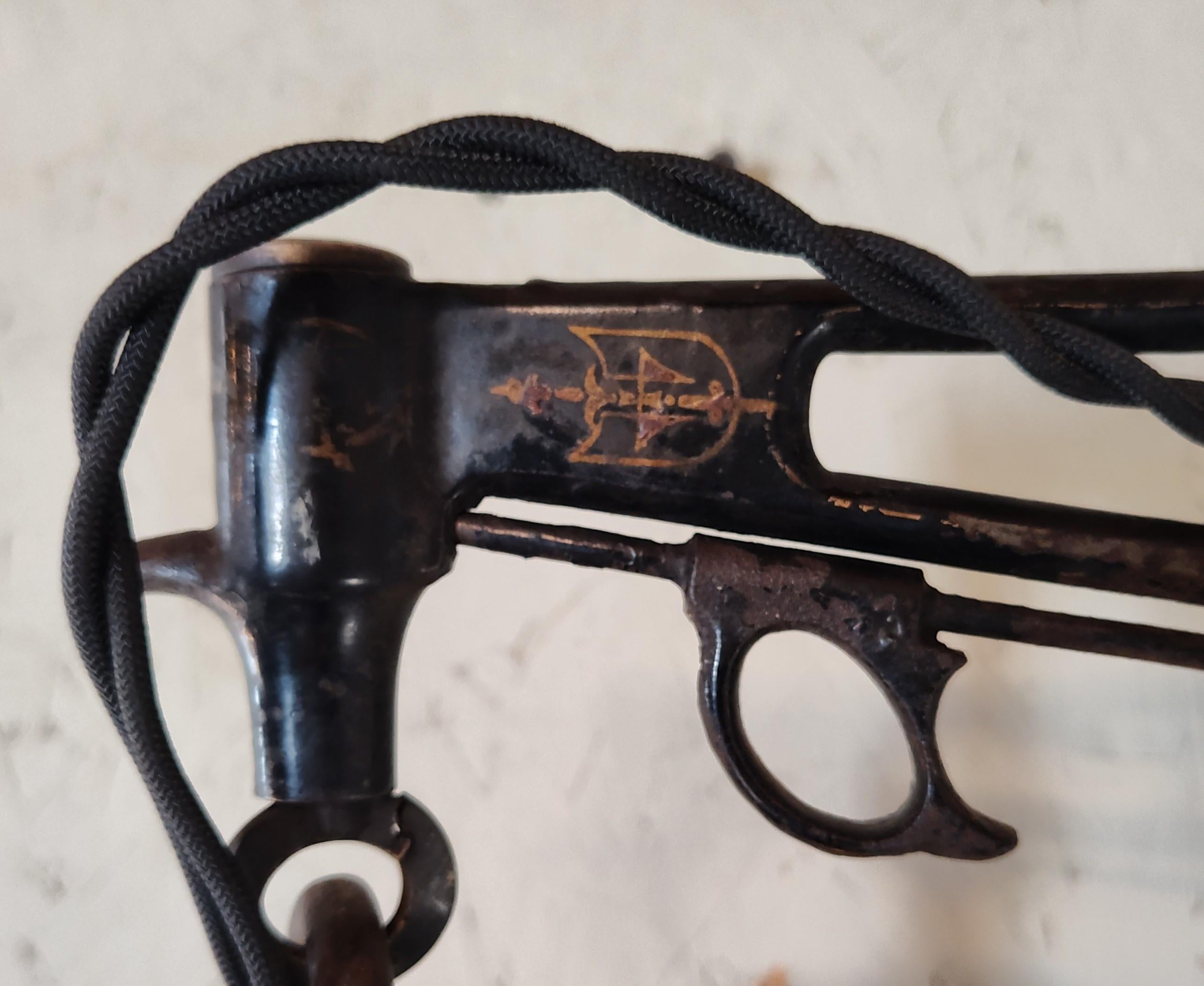 Lampe murale articulée industrielle vintage avec abat-jour en verre mercuré en vente 6