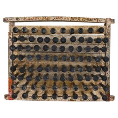 Vintage Industrial Balloon Mold, Repurposed As Rustic Folk Art