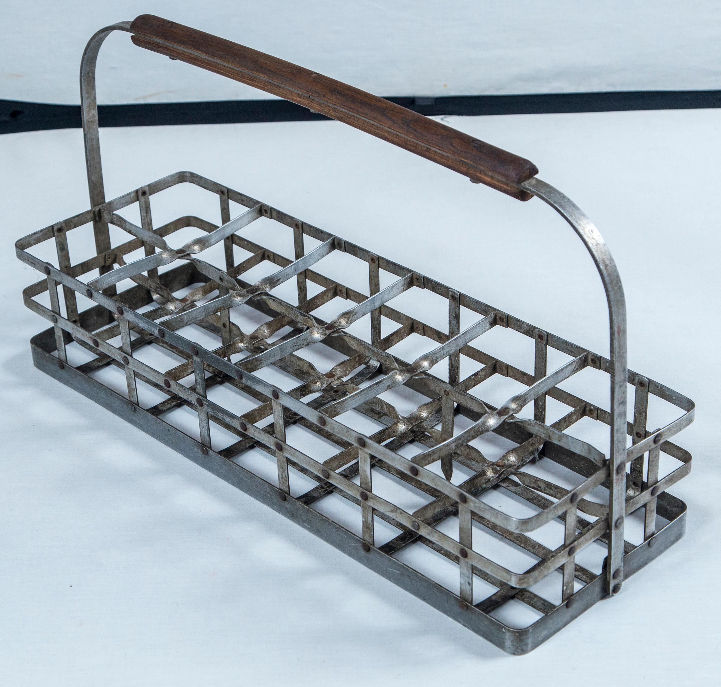 20th Century Vintage Industrial Bottle Carrier, circa 1950