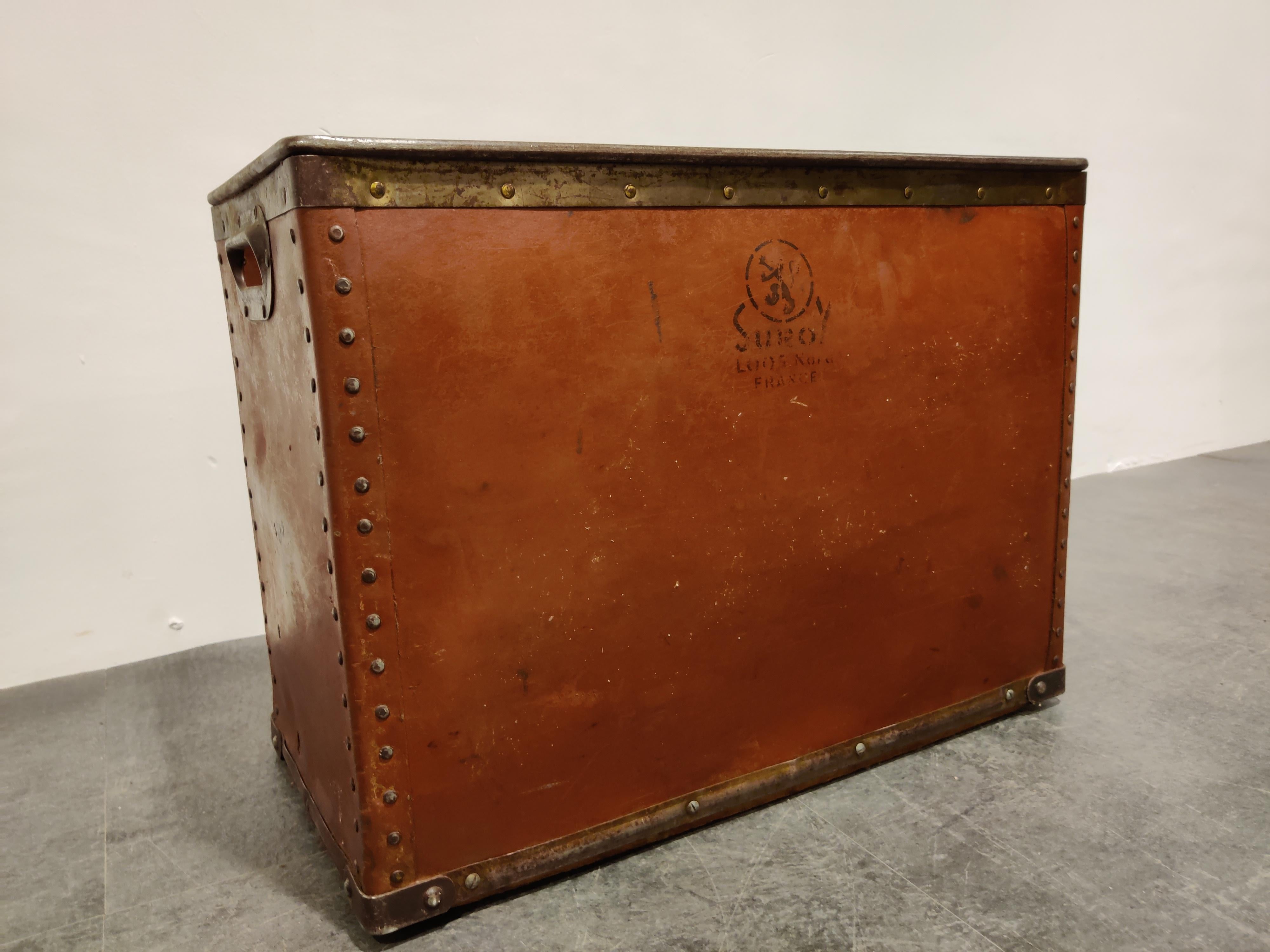 Vintage Industrial Boxes, 1940s 3