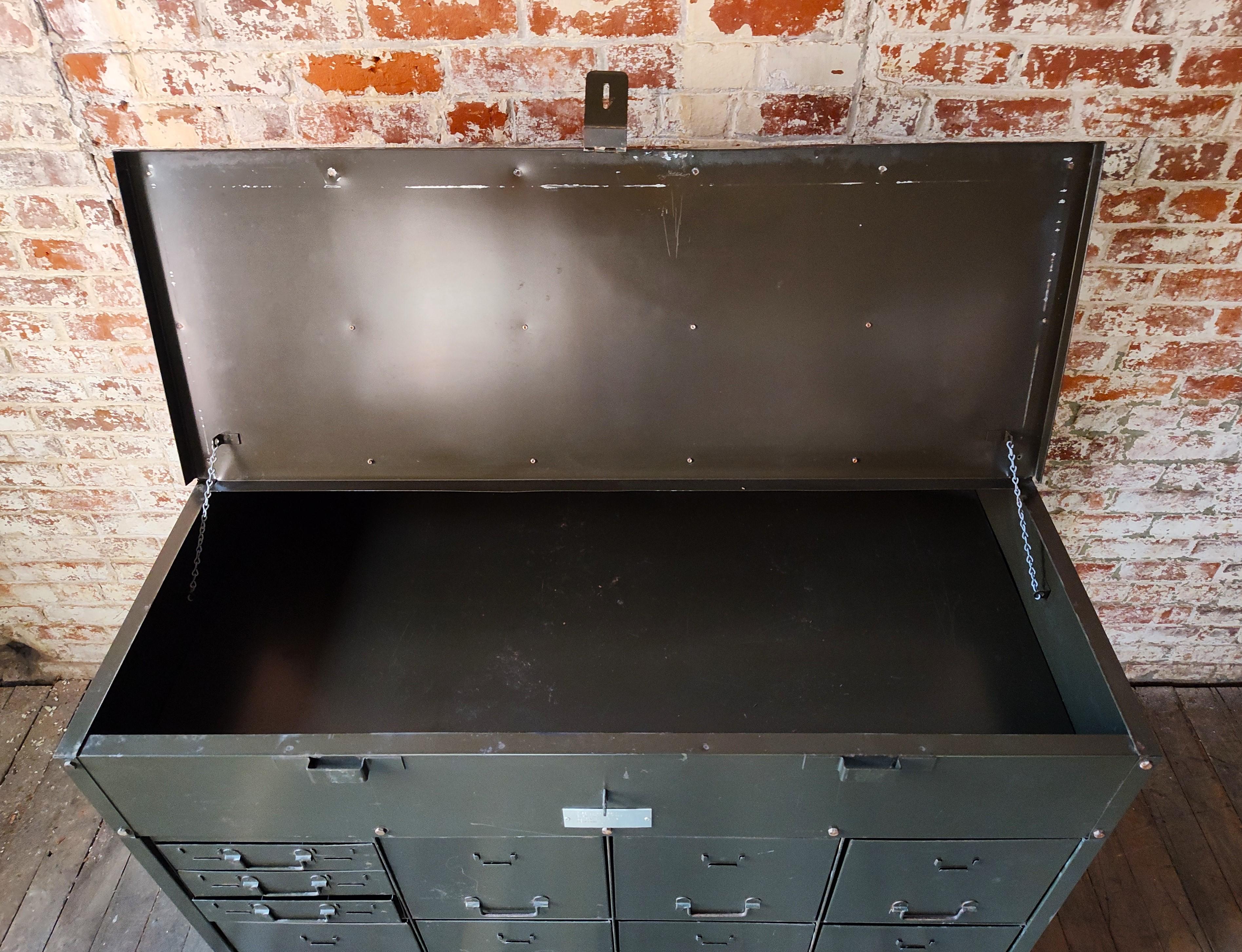 Vintage Industrial Cabinet 5