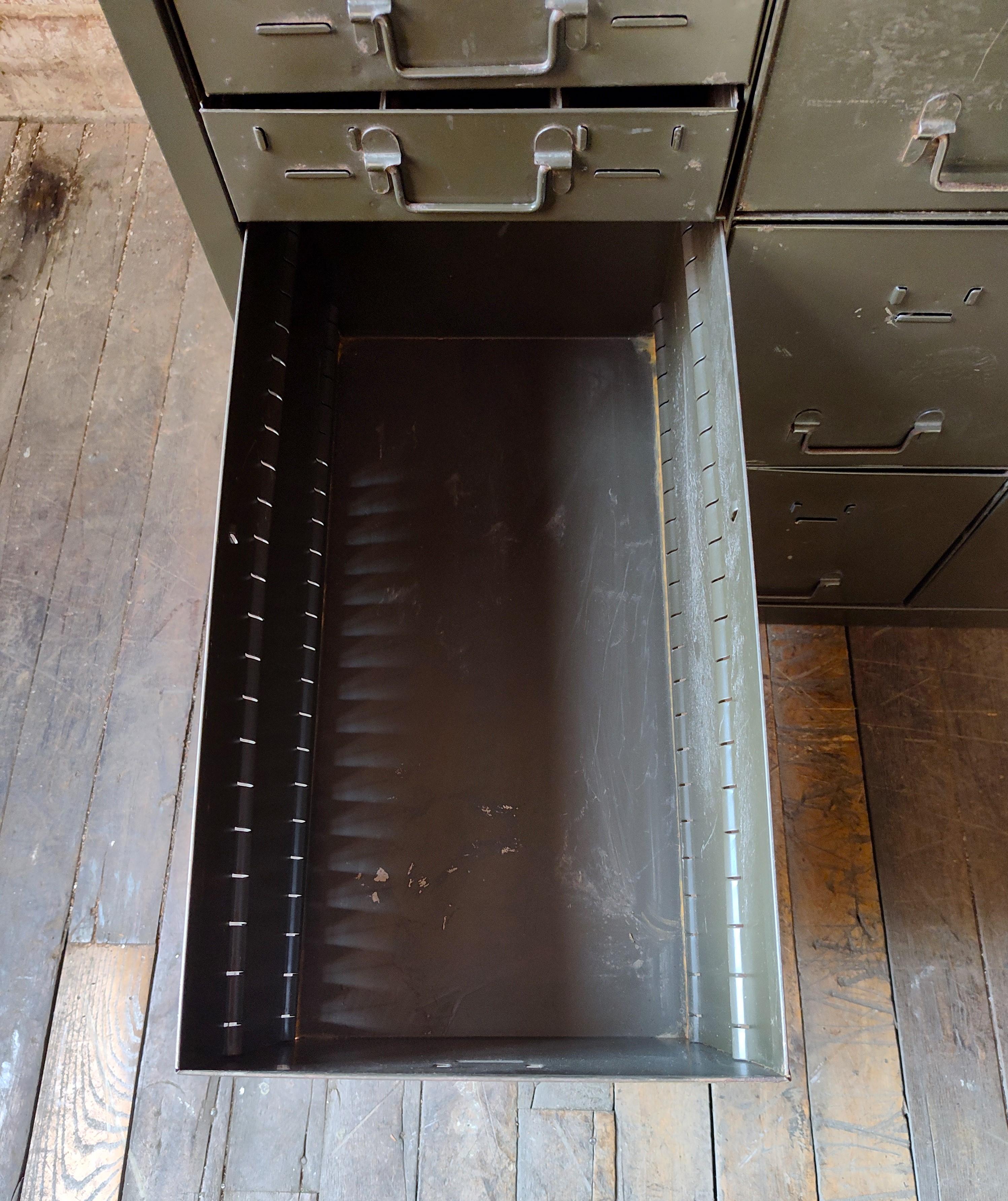 20th Century Vintage Industrial Cabinet