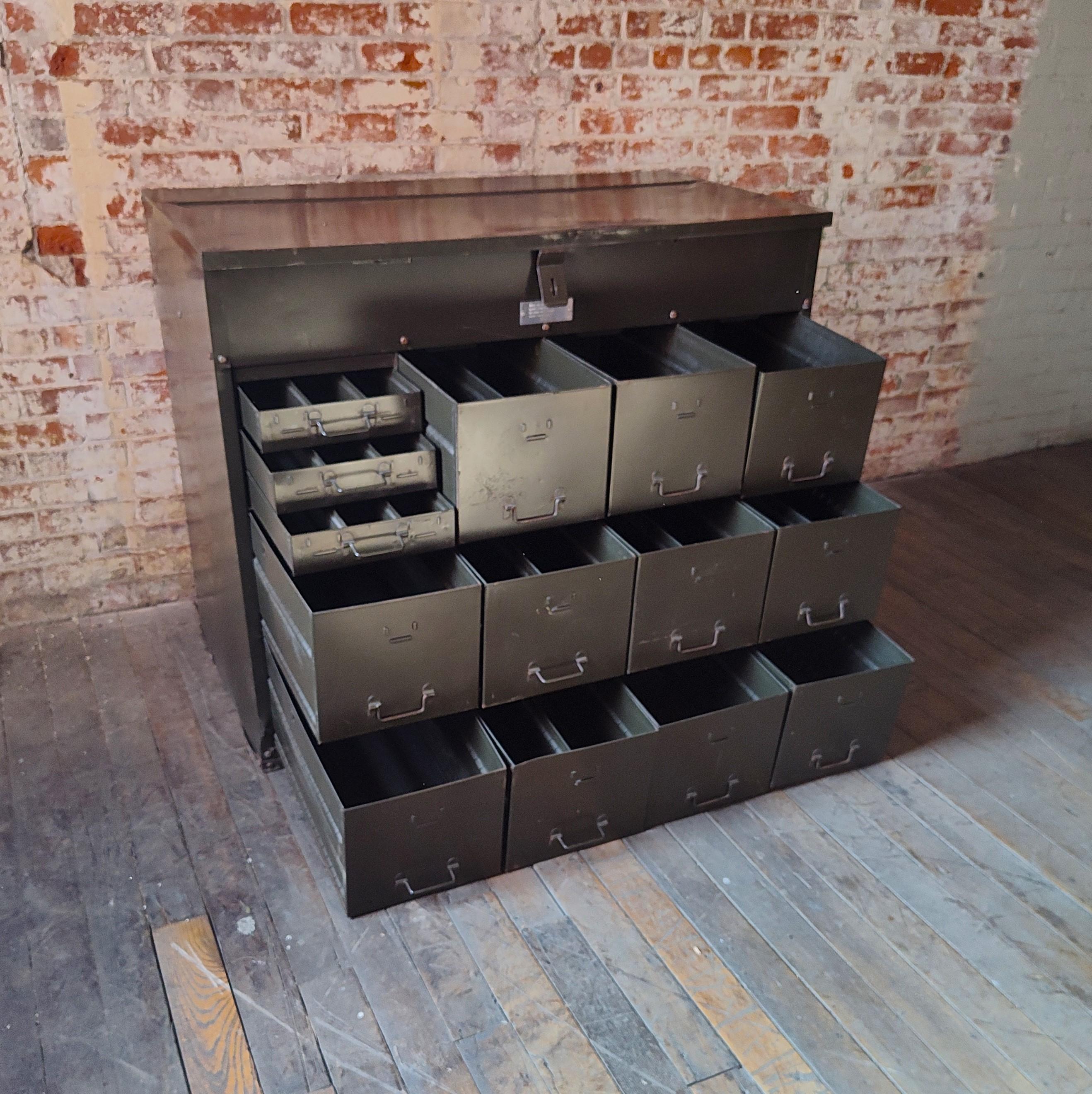 Vintage Industrial Cabinet 2