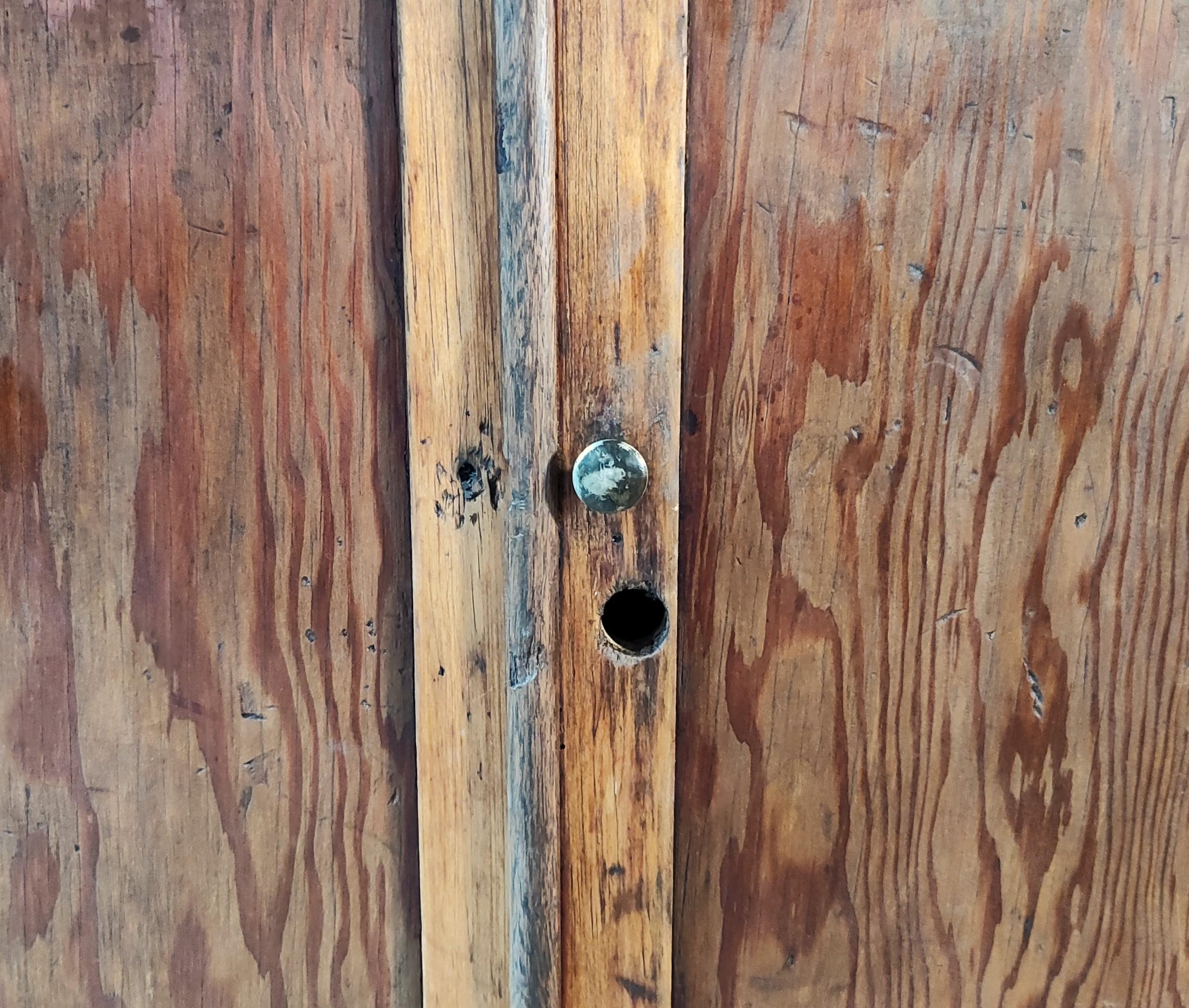 Etabli de menuisier industriel vintage / armoire de rangement en vente 8