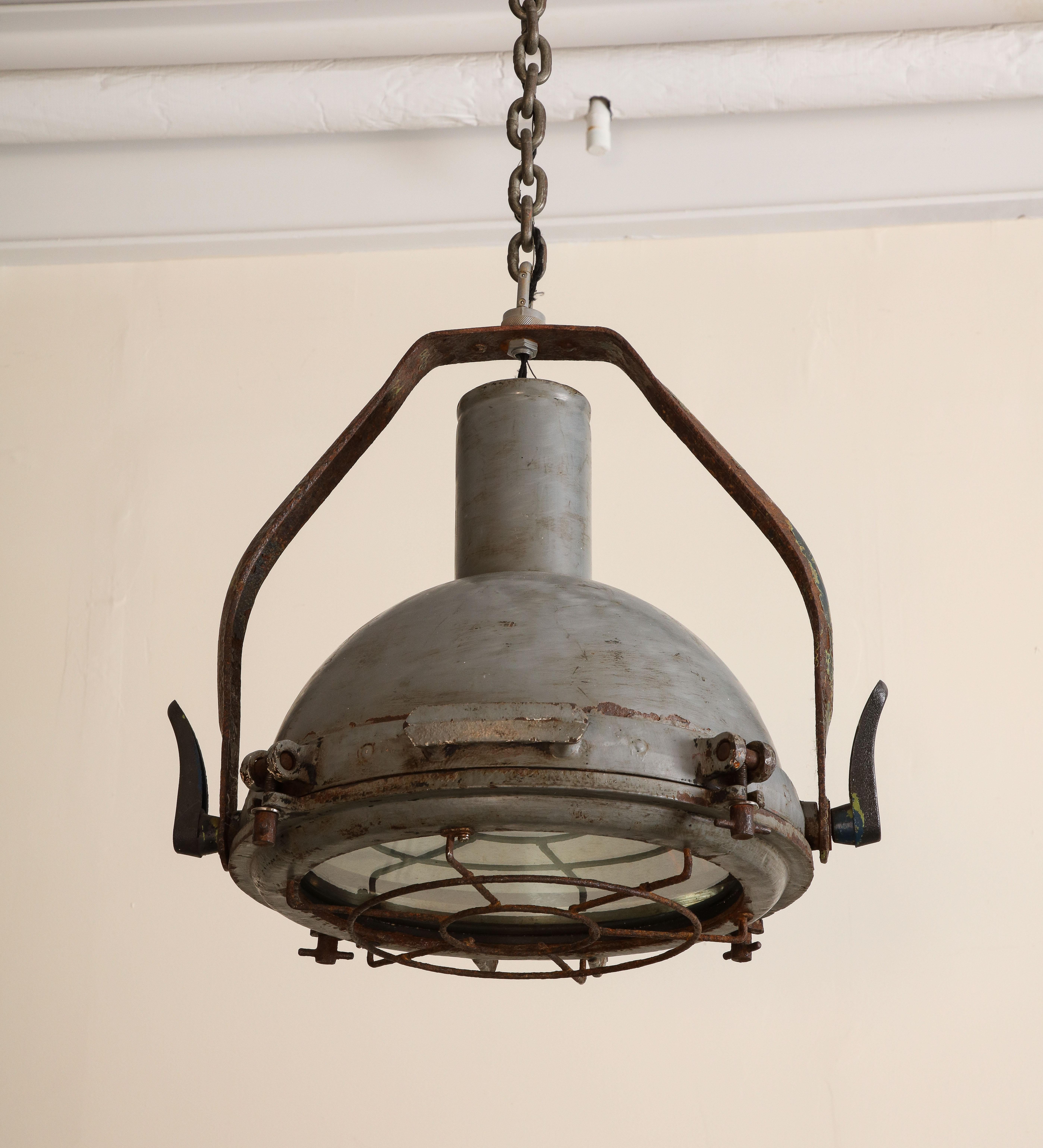 cast iron pendant light