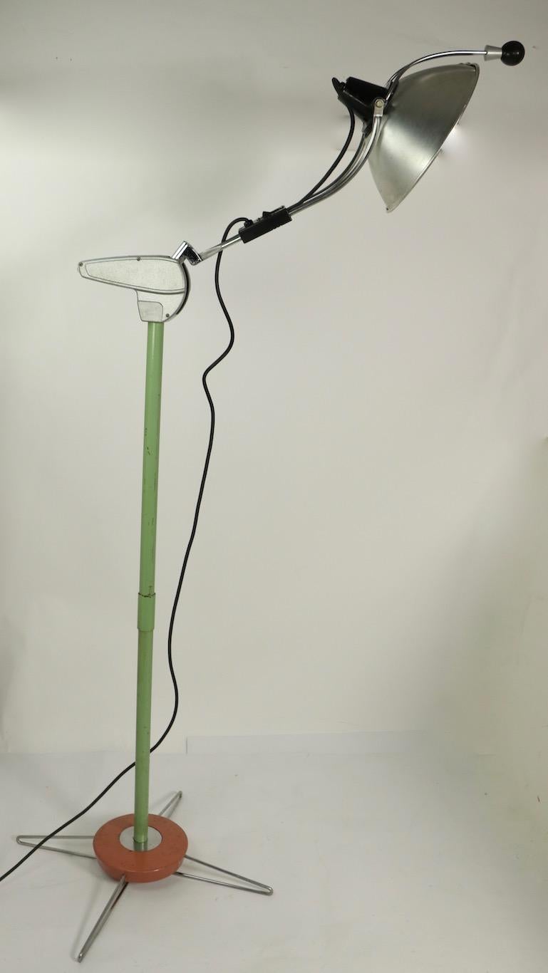 Vintage Industrial Castle Medical Adjustable Floor Lamp 1