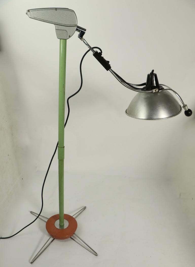 Vintage Industrial Castle Medical Adjustable Floor Lamp 9