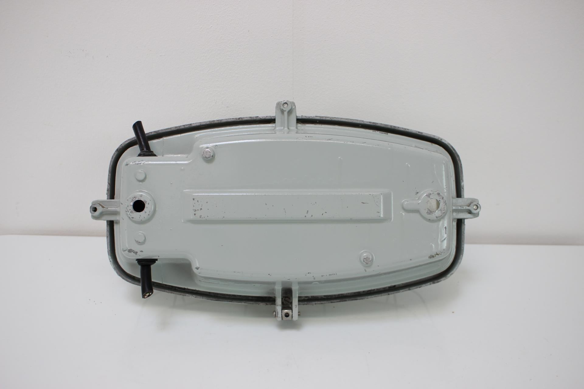 Vintage Industrial Ceiling Lamp Typ 511 32 01, Czechoslovakia, 1960's For Sale 3
