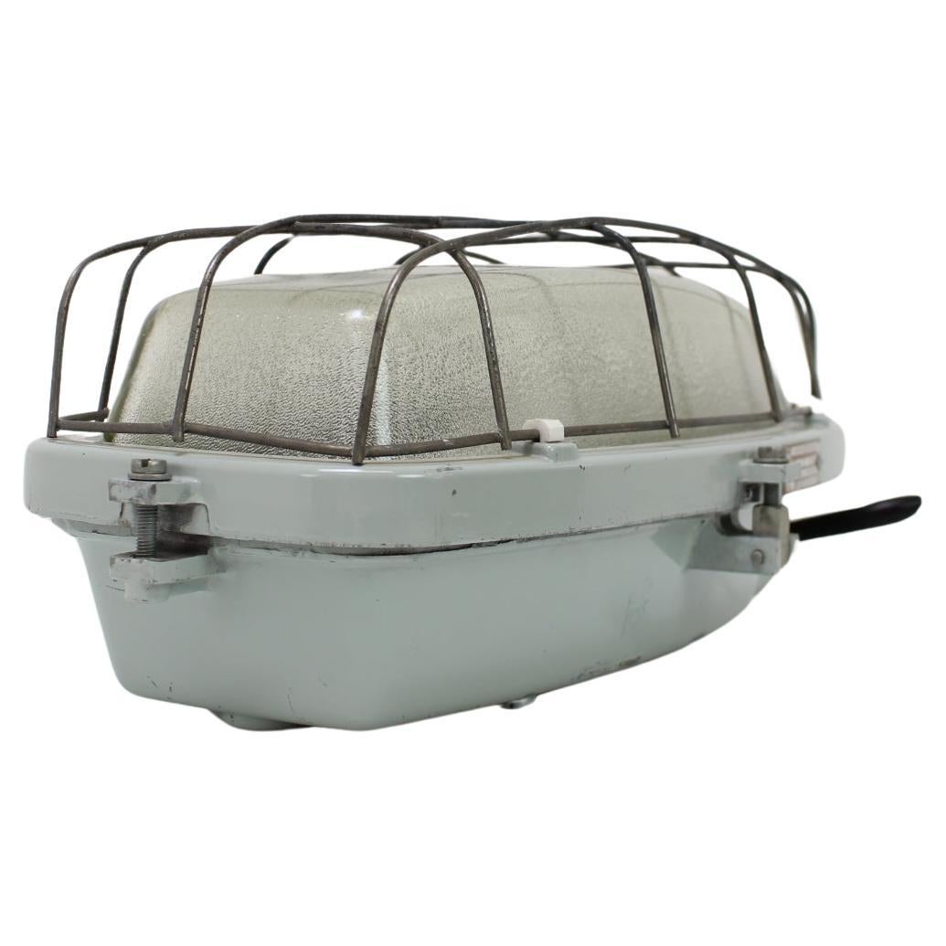 Vintage Industrial Ceiling Lamp Typ 511 32 01, Czechoslovakia, 1960's