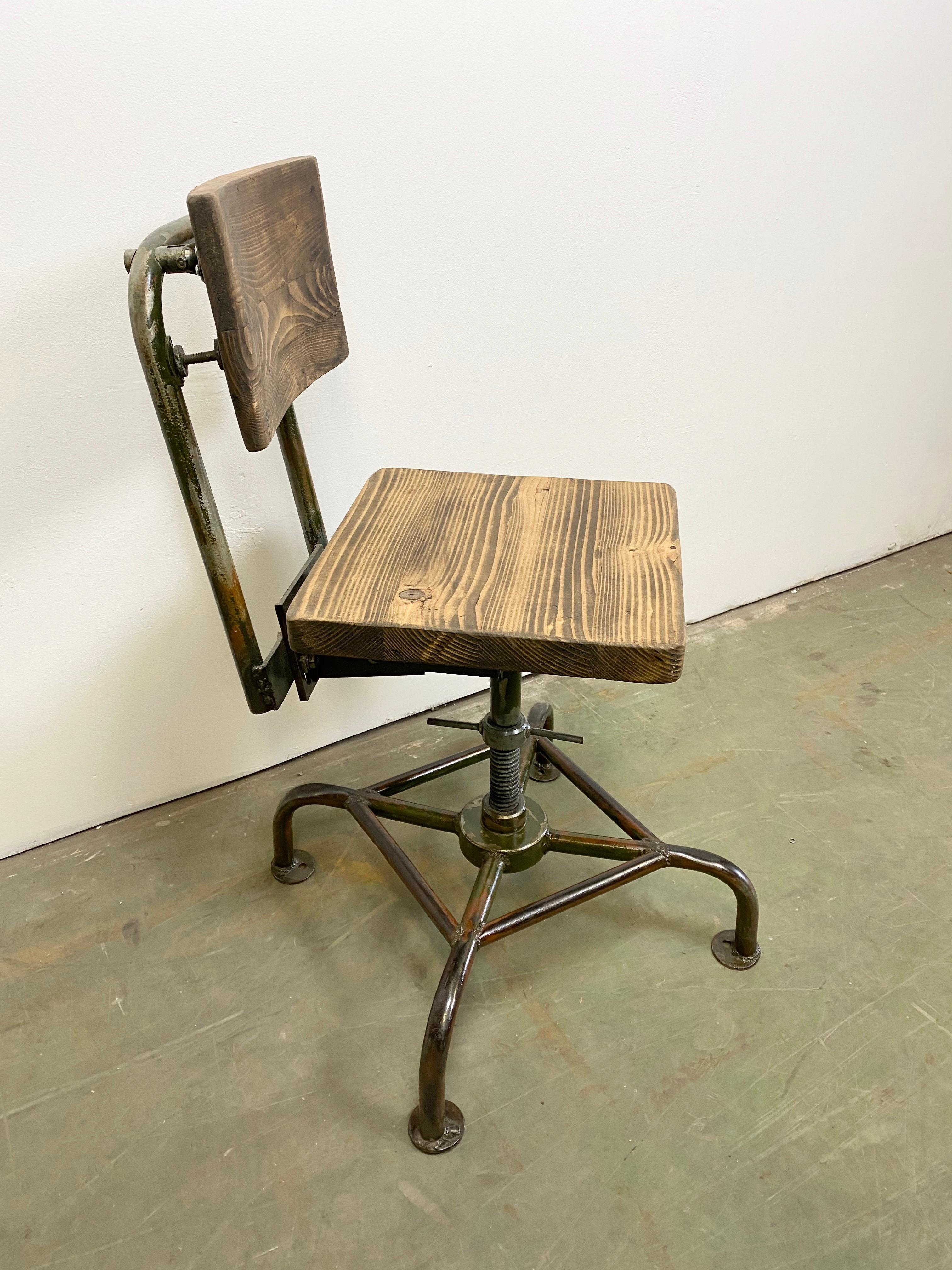 vintage industrial chairs