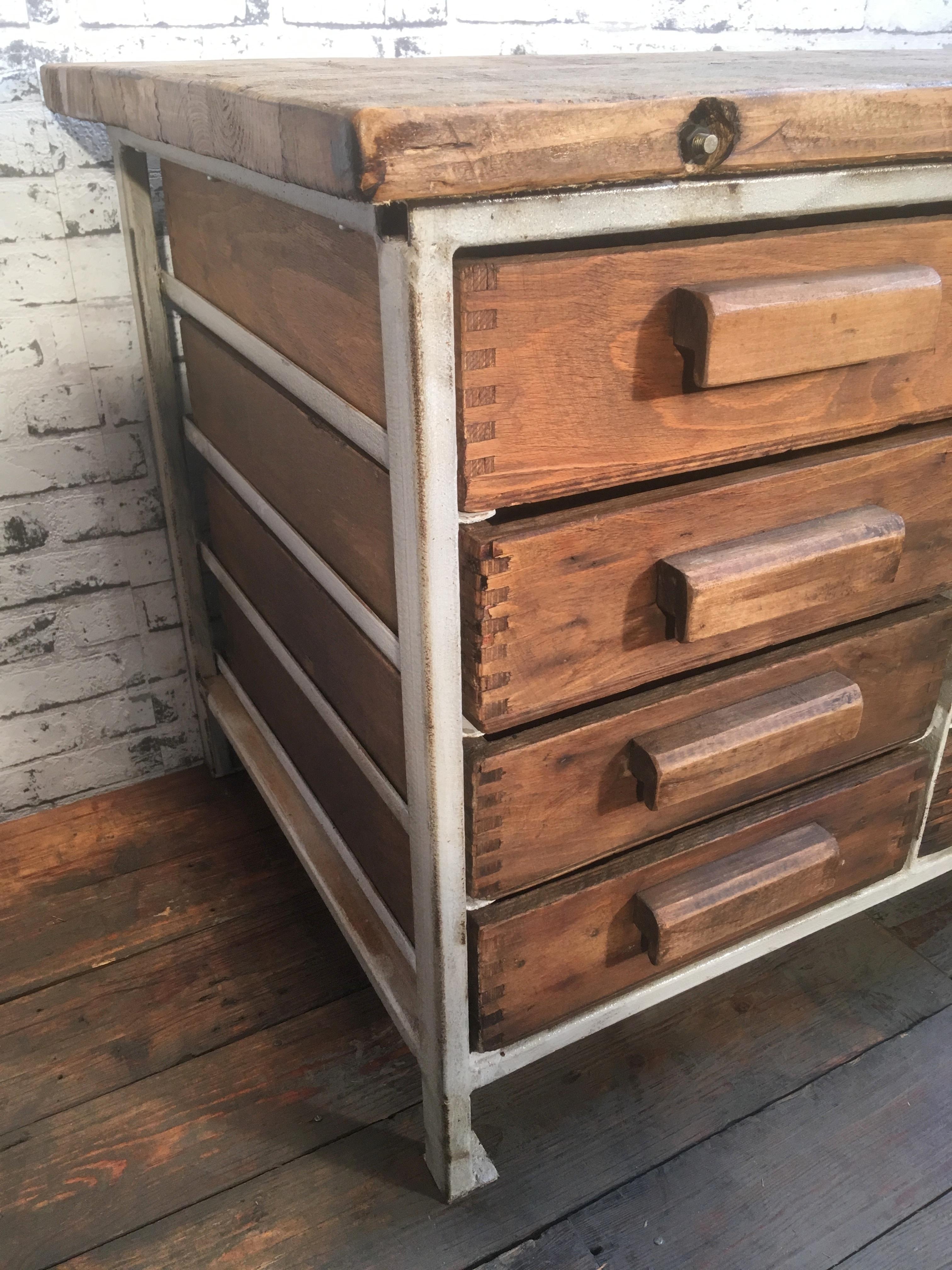 Vintage Industrial Chest of Drawers, 1950s 1