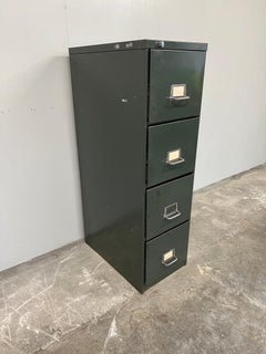 Vintage Industrial chic Harvey Milner Filing metal cabinet