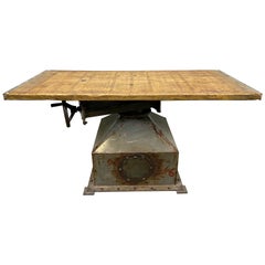Vintage Industrial Coffee Table, 1950s