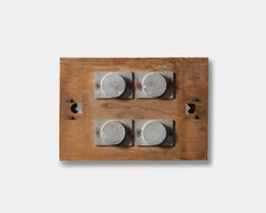 Componente industriale d'epoca su tavola, Stati Uniti, 20° sec.