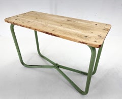 Vintage Industrial Console Table or Side Table, Czechoslovakia