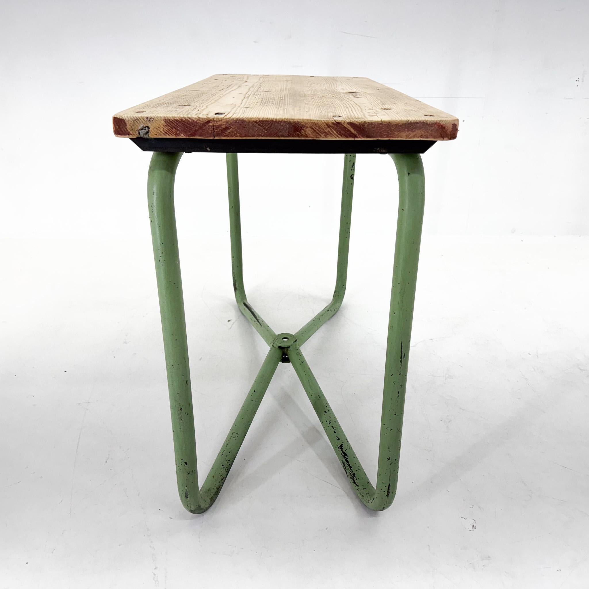 Vintage Industrial Console Table or Side Table, Czechoslovakia For Sale 3