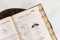 Lampada a sospensione industriale d'epoca della fabbrica di Coolicon con smalto verde, C.C. 1930