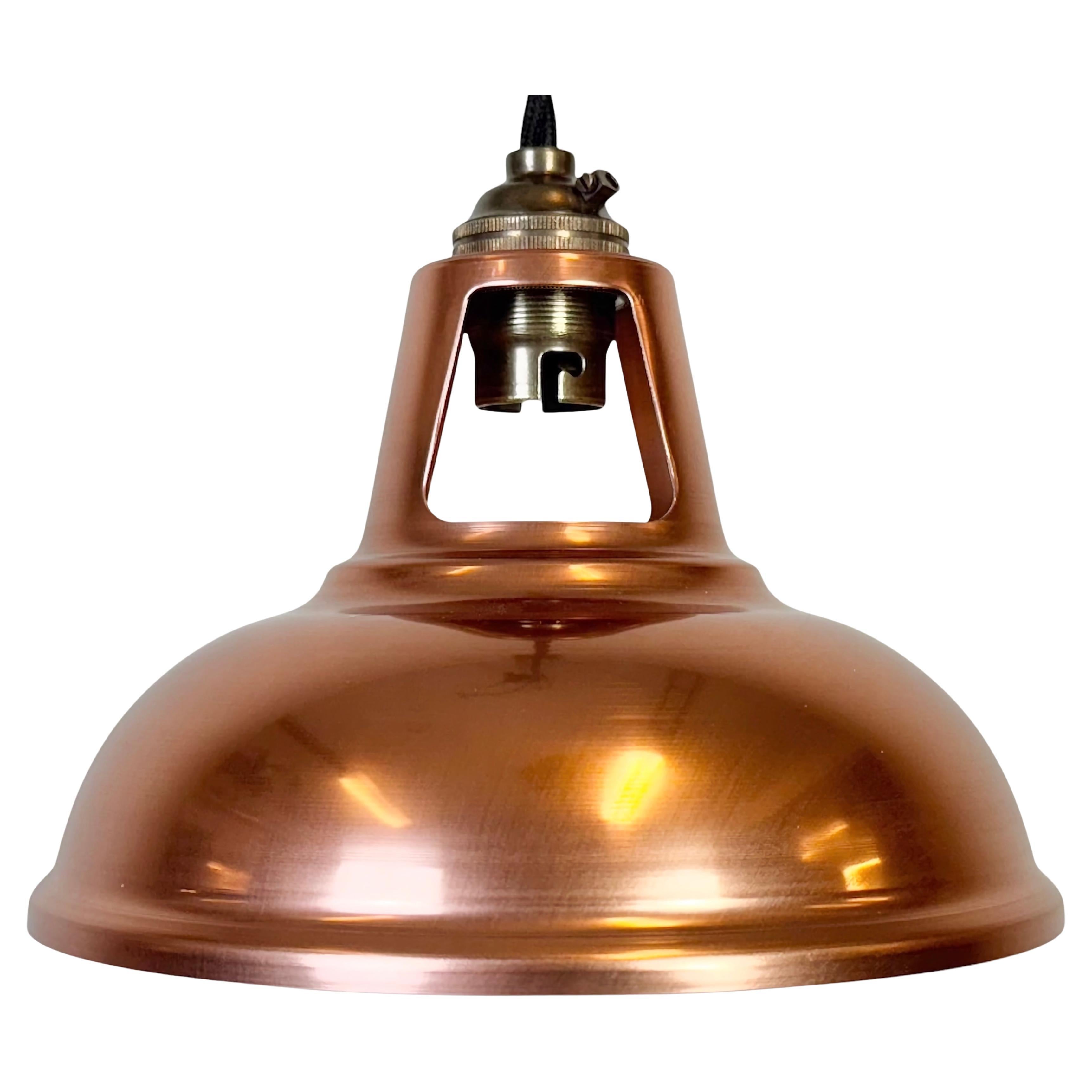 Vintage Industrial Copper Ceiling Lamp, 2000s