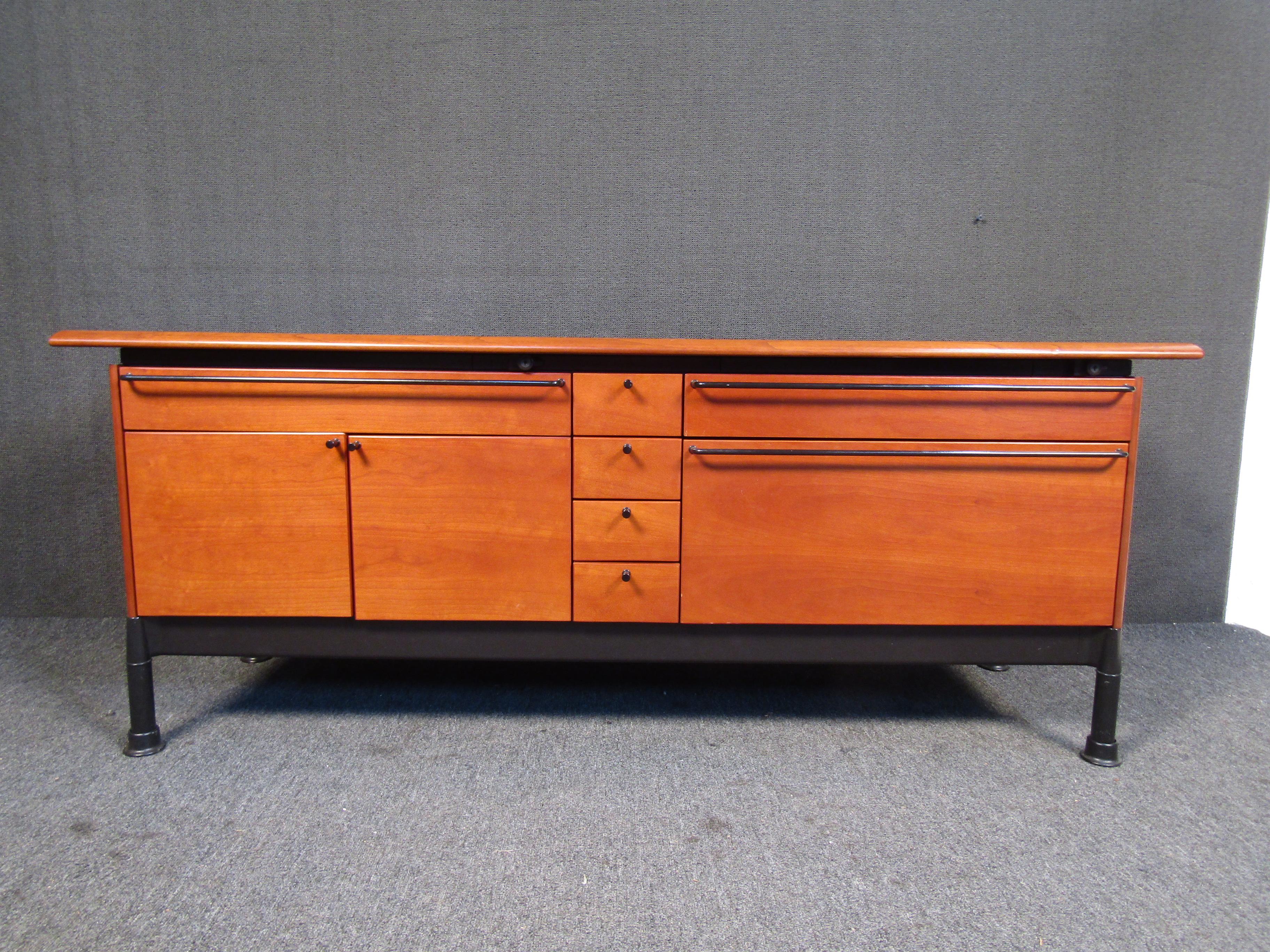 Vintage Industrial Credenza by Herman Miller at 1stDibs herman miller