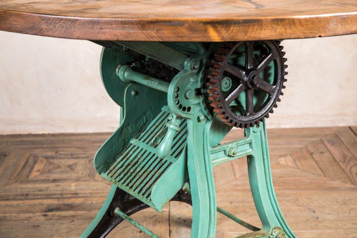 Vintage Industrial Cutter Table, 20th Century For Sale 3