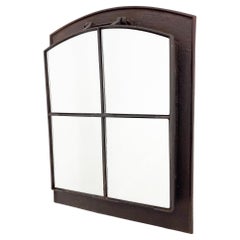 Vintage Industrial Dormer Window Converted into a Mirror