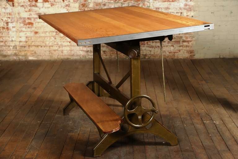 vintage hamilton drafting table