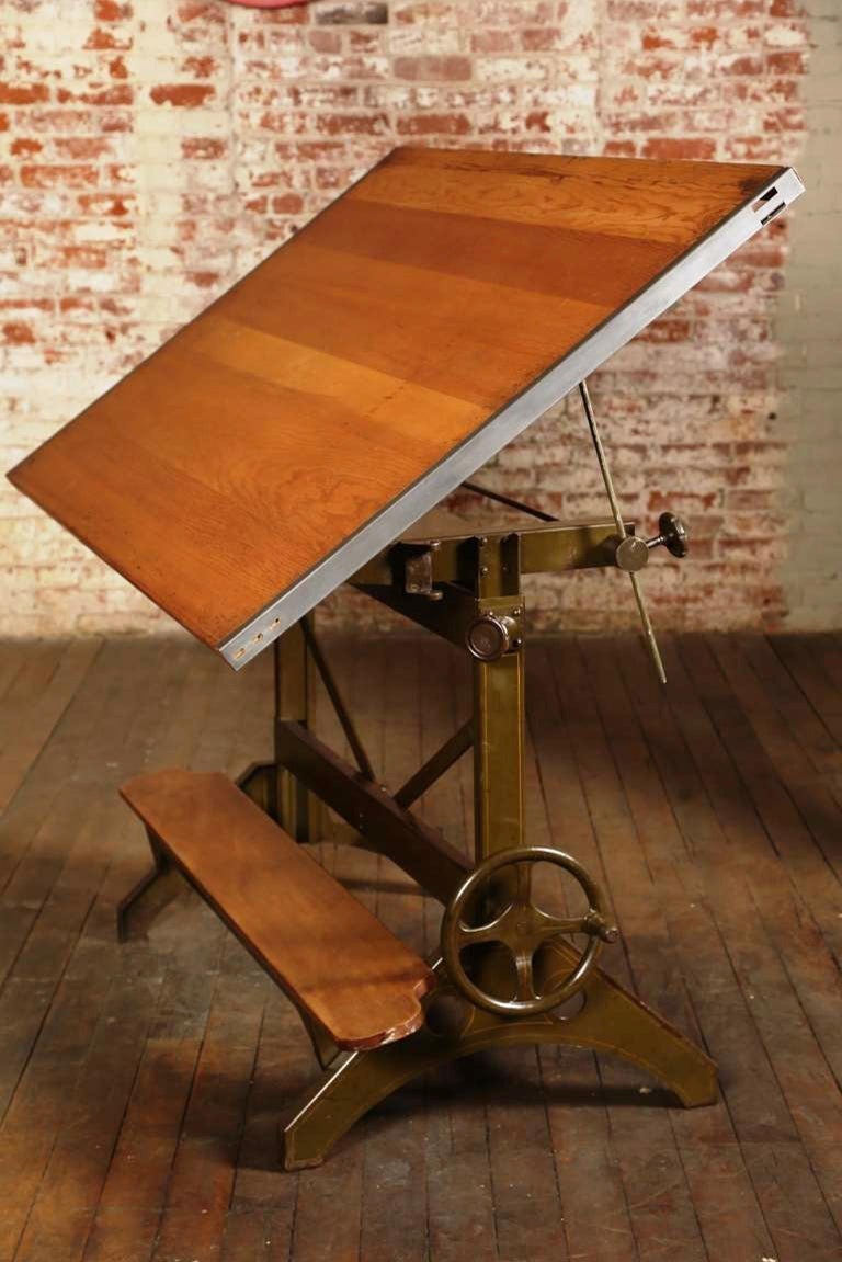 Vintage Industrial Hamilton Drafting Table at 1stDibs vintage