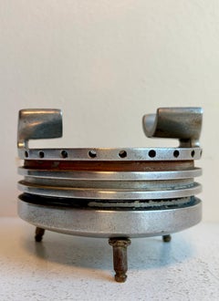 Vintage Industrial Engine Piston Head Ashtray