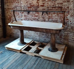 Vintage Industrial Factory Trough Sink