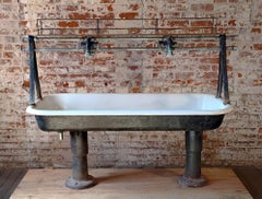 Vintage Industrial Factory Trough Sink