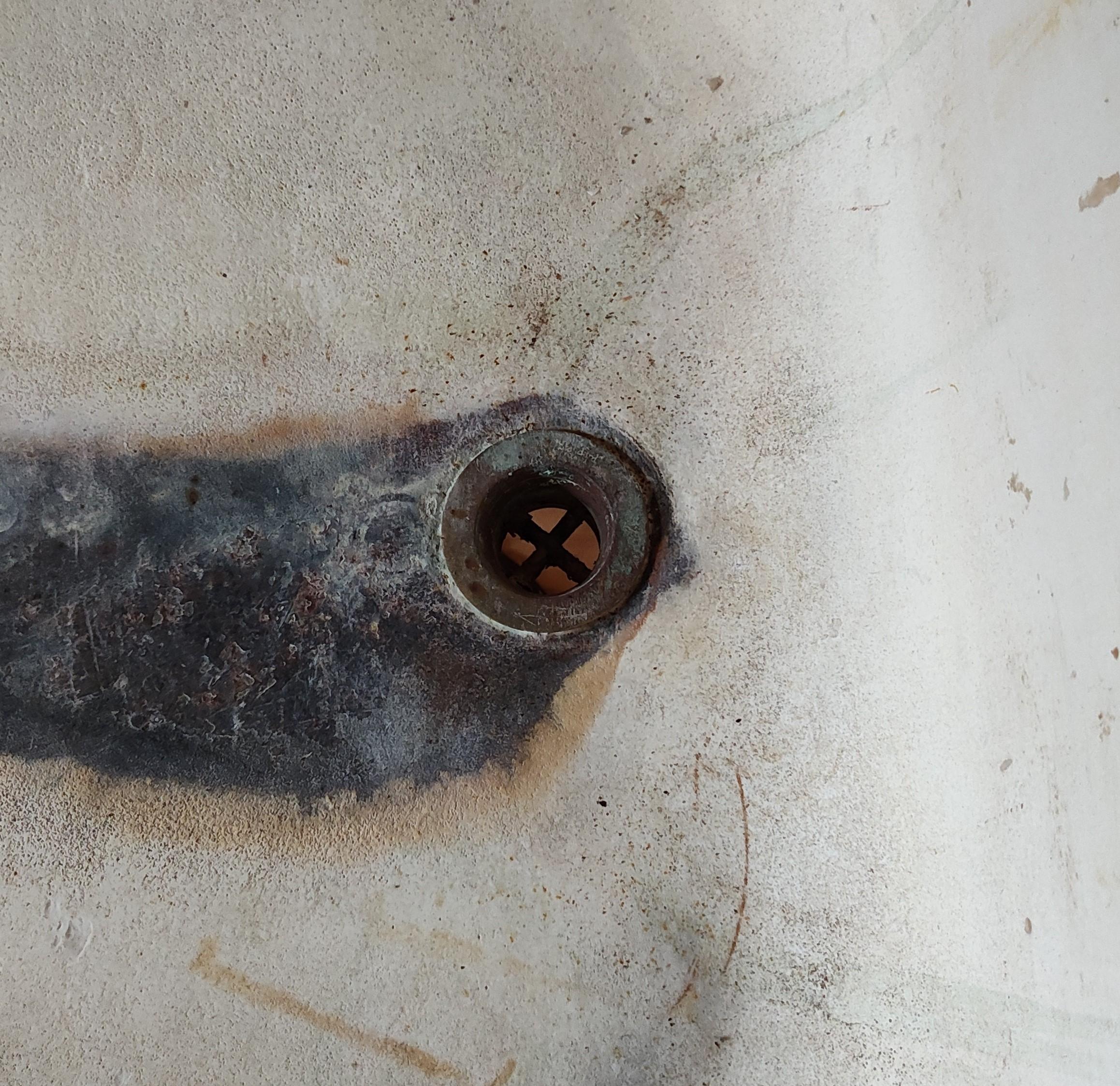 Vintage Industrie Fabrik Trog Waschbecken 10