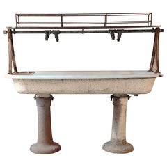 Vintage Industrial Factory Trough Sink